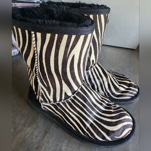 UGG Australia Zebria Print Women Boots